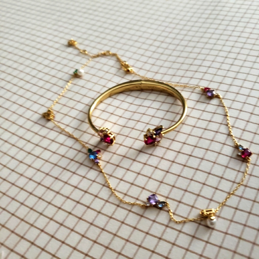 Kate Spade Necklace & Bracelet Set